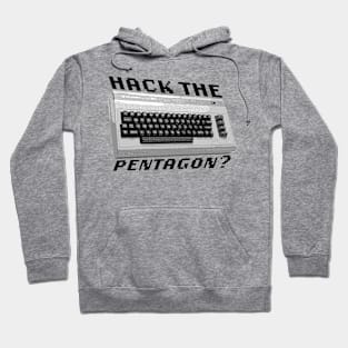 Hack the Pentagon? (Black Text) Hoodie